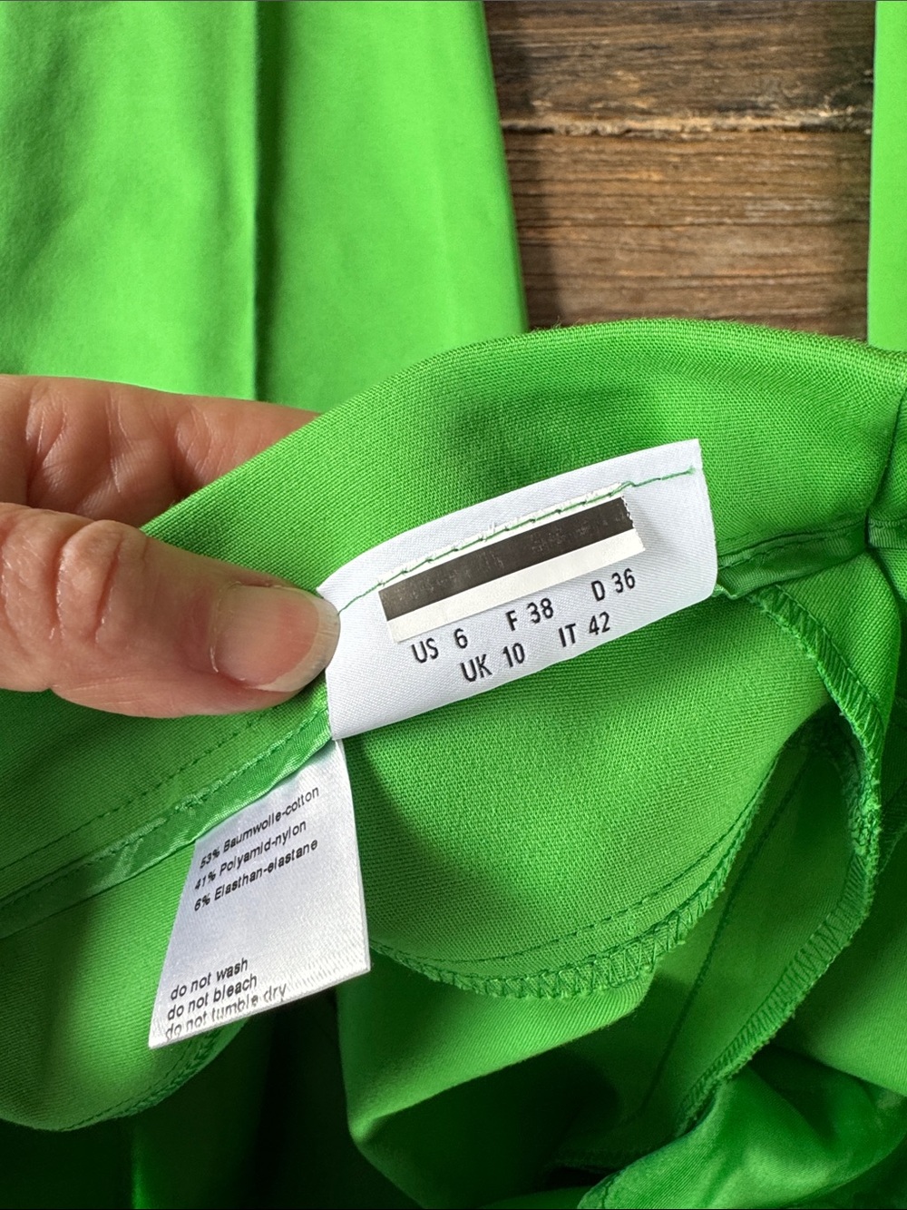 Akris‎ Punto Franca emerald green stretch tapered pant $520 - Picture 8 of 10
